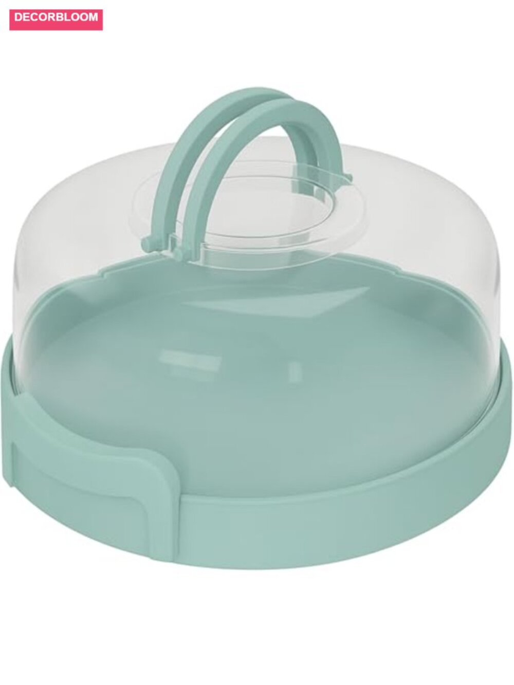 Pie Carrier with Lid and Handle, Fits 10in Pies, BPA Free